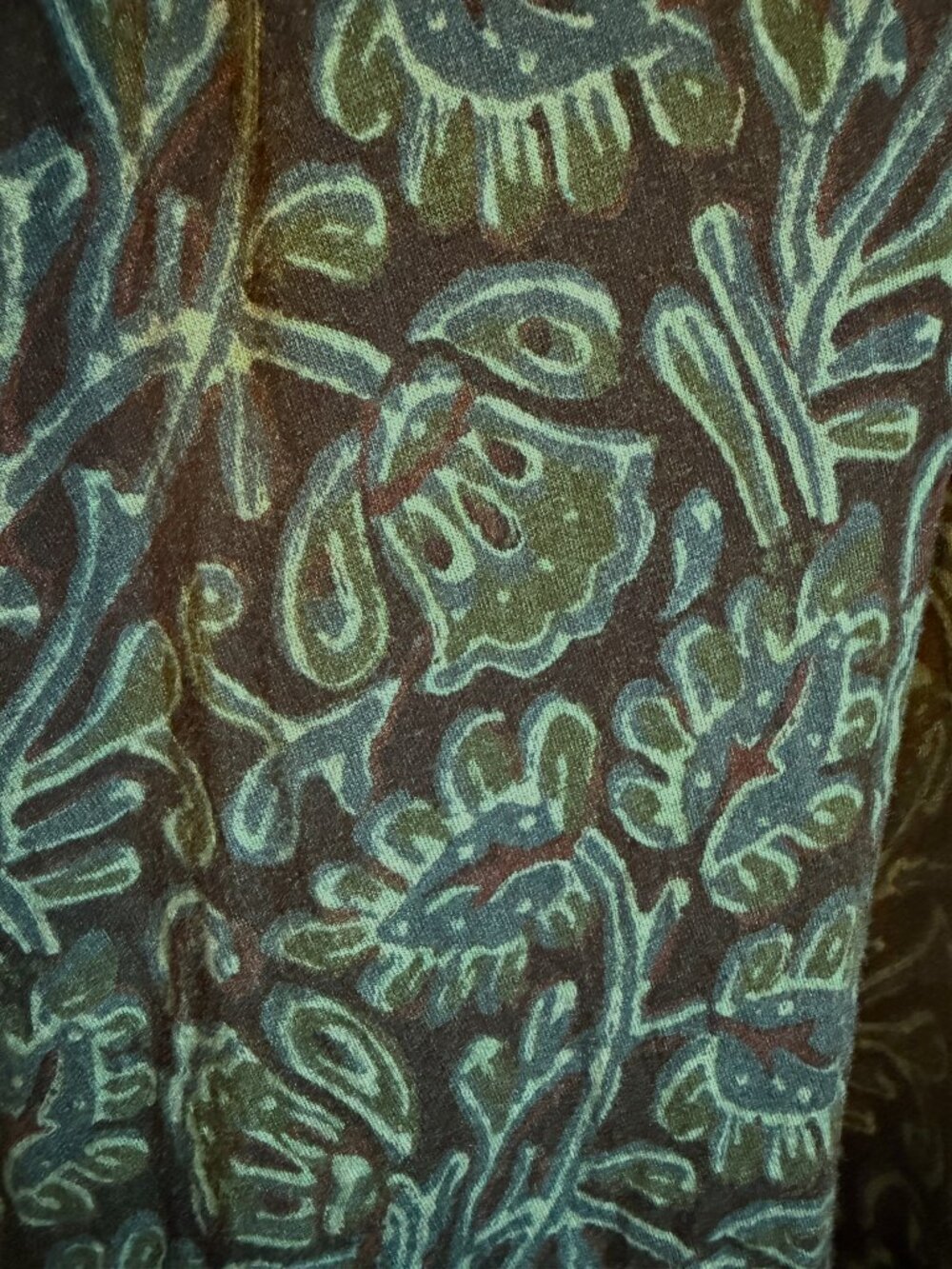 NATURAL LIFE Black and Teal Floral Mini Dress - Picture 2 of 8